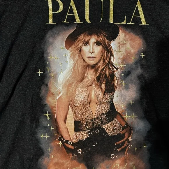 Paula Abdul T-shirt size Large graphic tee - Picture 2 of 3